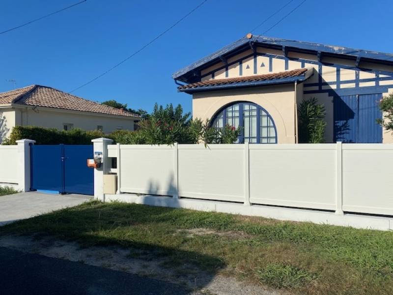 Réalisation de claustra sur un soubassement existant à Andernos 