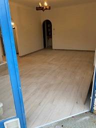 Aprés la sous couche pose du parquet